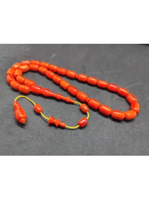 İskeçe Tesbih Efsane Usta Muhammed Erden Vıp Seri̇si̇  Alman Sıkma Kehri̇bar