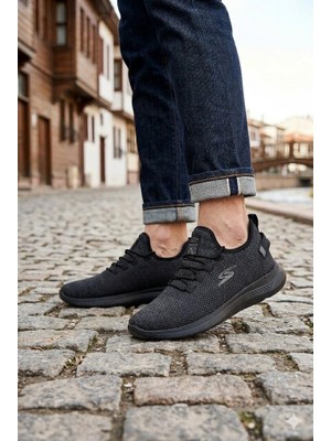 Fort 0085 Pasomia Rahat Hafif Anatomik Triko Bağcıksız Sneaker Spor Ayakkabı