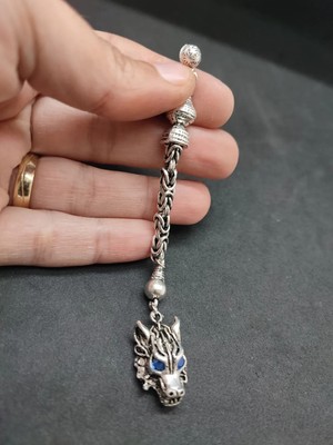 İskeçe Tesbih 475 Ayar Gümüş Tesbi̇h Püskülü