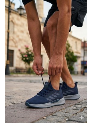 Fort 0141 Acropol Rahat Hafif Anatomik Triko Bağcıksız Sneaker Spor Ayakkabı