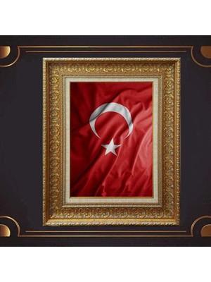 Giyense Kalın Çerçeveli Paspartulu Tablo DD23