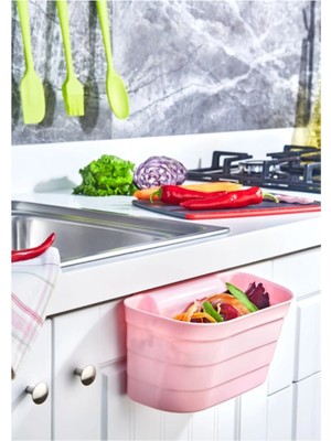 My Best Store Dolap Kapağı Organizeri - Tezgah Çöp Kutusu