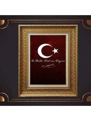 Giyense Kalın Çerçeveli Paspartulu Tablo DD1079