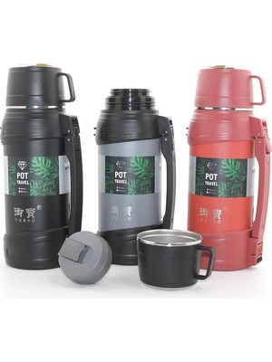 SHC4200 Paslanmaz Çelik Çift Katmanlı Termos 1.6 Lt