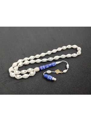 İskeçe Tesbih Başka Yerde Yok!!! Iskeçeli̇ Cemi̇l Usta Eseri̇ Full Kalem Oyma  Deve Kemi̇ği̇