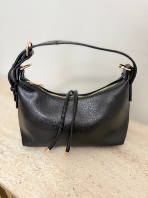 Barrel Siyah El Omuz Çantası