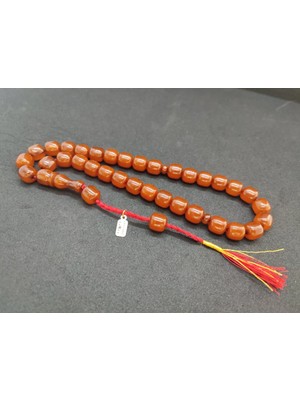 İskeçe Tesbih Osama Omari̇ Imzalı Eski̇ Usul Havşalı Horoz Imame 50 Yaşında Alman Faturan