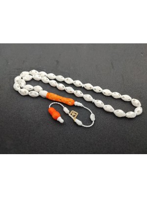 İskeçe Tesbih Başka Yerde Yok!!! Iskeçeli̇ Cemi̇l Usta Eseri̇ Full Kalem Oyma  Deve Kemi̇ği̇