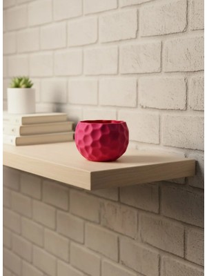 My Best Store Küçük Boy Mor Saksı 5 cm Şık ve Minimal Dekoratif Tasarım