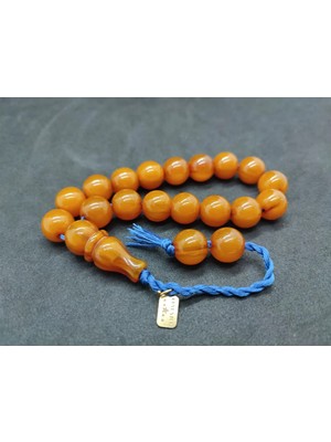 İskeçe Tesbih Osama Omari̇ Usta Eseri̇ Eski̇ Usul Havşalı  50 Yaşında Maskot Alman Faturan