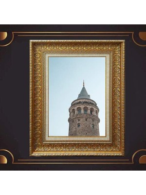 Giyense Kalın Çerçeveli Paspartulu Tablo DD298