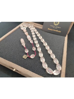 İskeçe Tesbih Iskeçeli̇ Cemi̇l Usta Eseri̇ Vıp Kutulu 22.07 Gr. Kalem Oyma Ukrayna Damla Kaya