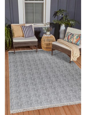 Carpet Diem Home Design Alya- Çift Taraflı, Katlanabilir, Yıkanabilir, Pamuk Kilim; Salon, Oturma Odası, Balkon