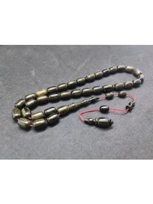 İskeçe Tesbih Efsane Usta Muhammed Erden Vıp Seri̇si̇  Alman Sıkma Kehri̇bar