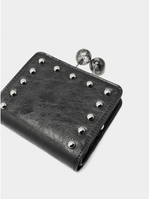 Parfois Kadın Zımba Detaylı Kiss-Lock Cüzdan