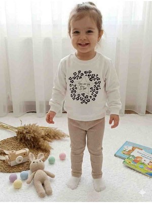 Uçurtma Baby Kids Iki Iplik Kız Çocuk Mevsimlik Taytlı 2'li Alt-Üst Takım