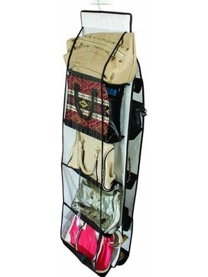 My Best Store 10 Bölmeli Dolap Içi Şeffaf Çanta Organizeri