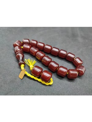 İskeçe Tesbih Osama Omari̇ Usta Eseri̇ Eski̇ Usul Havşalı  50 Yaşında Maskot Alman Faturan