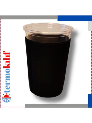 Kahve Milkshake Bardağı Termokılıfı