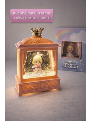 PremiumPort Kar Küresi Müzik Kutusu, Işıklı, Yılbaşı ve Sevgili Hediyesi