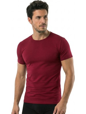 Öts Erkek Modal T-Shirt O Yaka Modal Ekstra Esnek Dokulu (1622)