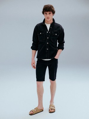Lc Waikiki Yeni Sezon Süper Skinny Fit Erkek Jean Şort