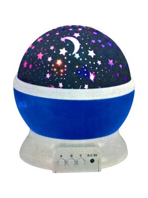 Cm Store Star Master Pilli Dönerli Gece Lambası (5067)