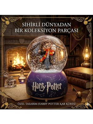 PremiumPort Işıklı Müzikli Kar Küresi - 16 Cm, Hediye Seçeneği, Sıcak Atmosfer