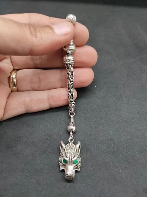 İskeçe Tesbih 475 Ayar Gümüş Tesbi̇h Püskülü