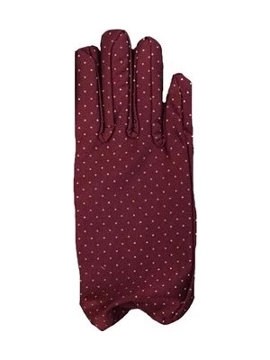 Senka Mey Ithalat® Bordo Renk Puanlı Çocuk Eldiveni