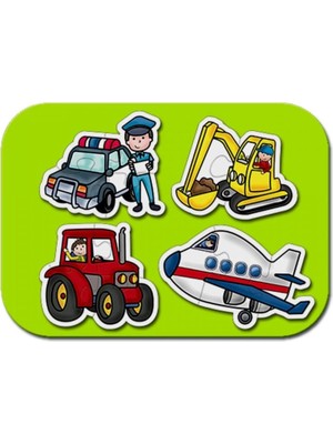 Senka Mey Ithalat® Baby Puzzle Meslekler