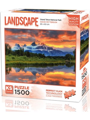 Senka Mey Ithalat® Grand Teton National Park Puzzle 1500 Parça 22037
