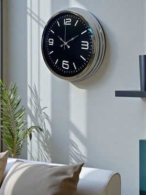 Senka Mey Ithalat® Elegance 40 cm Metal Büyük Rakamlı Modern Tasarım