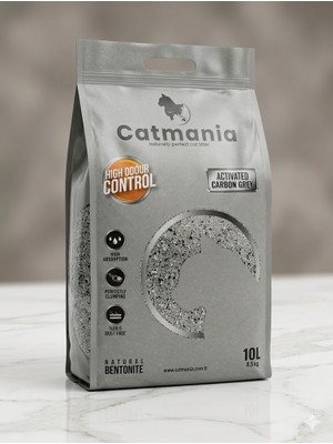 byasafkids Aktif Karbon Grey Bentonit Kedi Kumu 10LT
