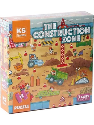 Senka Mey Ithalat® Prs 32704 The Construction Pre School Puzzle -