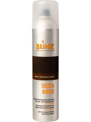 Blink Kahverengi Süet ve Nubuk 250 ML Deri Bakım Spreyi
