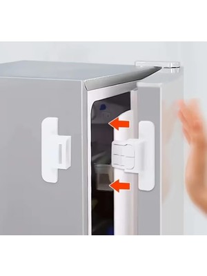 Senka Mey Ithalat® 4 Adet Buzdolabı, Çekmece ve Dolap Kapağı Çocuk Kilidi