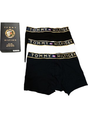 Tommy Erkek Boxer Set 3"lü
