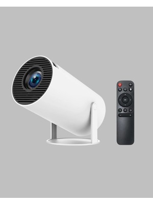 Senka Mey Ithalat® Full Hd 4K Uyumlu Projeksiyon Cihazı 130 Inç Geniş Ekran Destekli