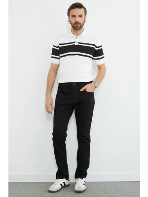 FullaModa Düğmeli Regular Fit Jean