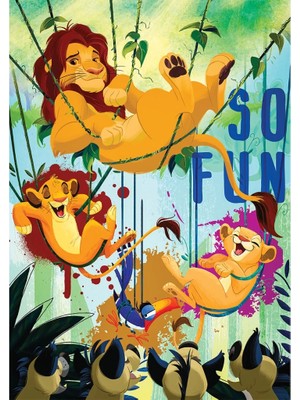 Senka Mey Ithalat® Lion King 50 Parça Puzzle