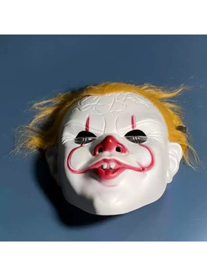 Senka Mey Ithalat® Stephen King&amp;#39;s Korkutucu Joker Maske 31X22 cm