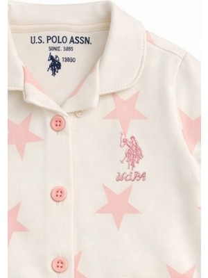 U.s Polo Assn. Kız Bebek Beyaz 2li Takım USB3050-C-V1