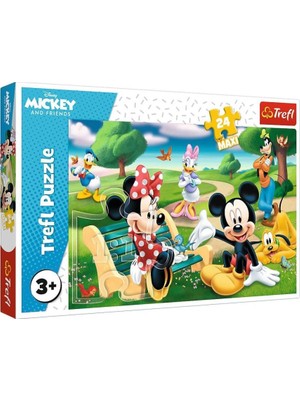 Senka Mey Ithalat® PUZZLE-14344 Standart 24 Parça Maxi Çocuk Puzzle