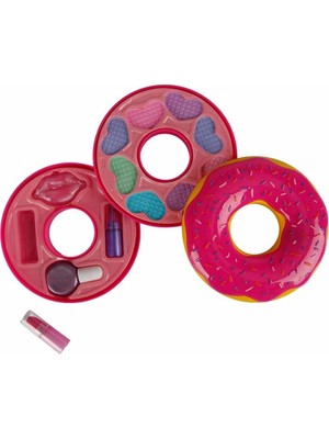 Senka Mey Ithalat® Donut Şekilli 2 Katlı Makyaj Güzellik Seti