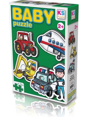 Senka Mey Ithalat® 12004 , Baby Puzzle Meslekler