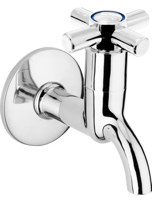 Pretify Kısa Musluk Tuvalet Bahçe Çeşme Balkon Lavabo Wc Musluğu  Kalite Pirinç Yıldız