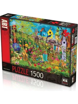 Senka Mey Ithalat® Summer Garden 1500 Parça Puzzle