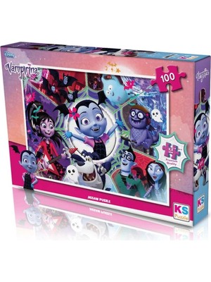 Senka Mey Ithalat® Vampirina 100 Parça Puzzle