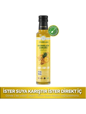 Zühre Ana Bromelain Ananas Içeren Detox Şurubu